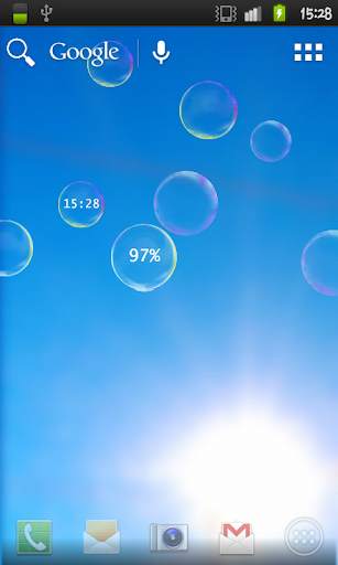 Vivid Bubbles Live Wallpaper screenshot 2