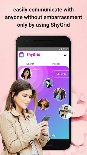 ShyGrid: offline social app screenshot 2