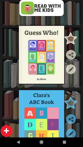 Read With Me Kids - Make Personalized Books screenshot 1