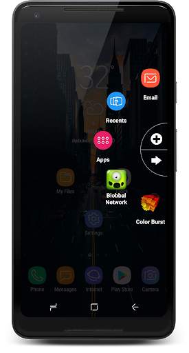 Transparent - Wheel Launcher Theme screenshot 1