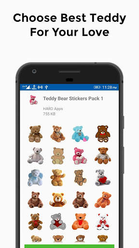 WAStickers Teddy Bear Sticker screenshot 3