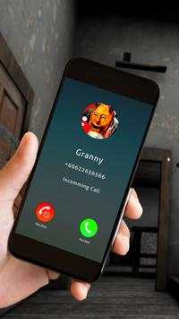 Call Simulator scary granny's chat game joke screenshot 2