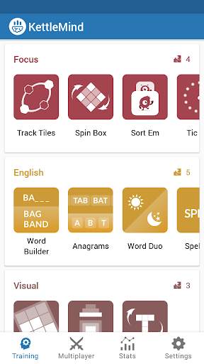 KettleMind - Cognitive & Brain Training Games screenshot 14