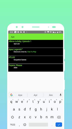 Games List for Geforce Now 2 تصوير الشاشة