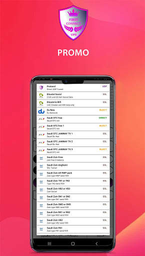 FIRST CONNECT VPN screenshot 2