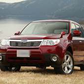 Car Jigsaw Puzzles Subaru Forester Game logo