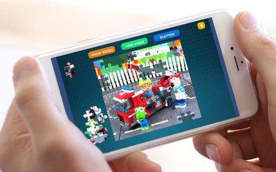 Jigsaw Pororo Lego screenshot 7