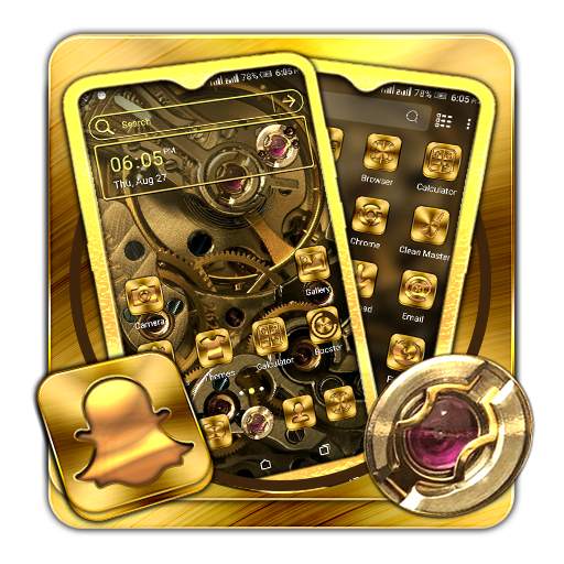 Golden Gear Machine Launcher 1.3.1