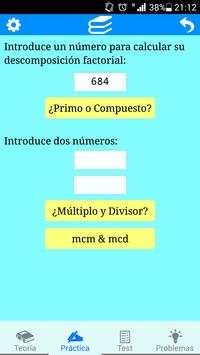 Divisibilidad screenshot 2