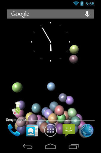 Balls Live Wallpaper screenshot 4