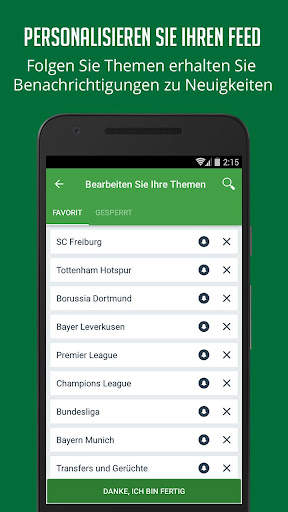 Fußball-News und Ergebnisse screenshot 2