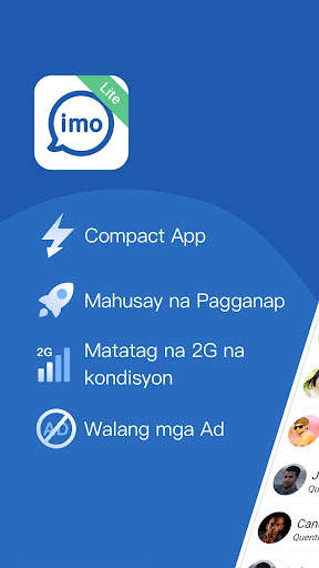 imo Lite -video calls and chat screenshot 1
