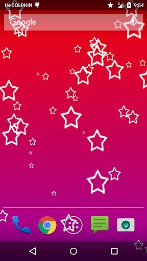 Glitter Star Live Wallpaper screenshot 5