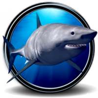 Great White Shark Real 3D logo