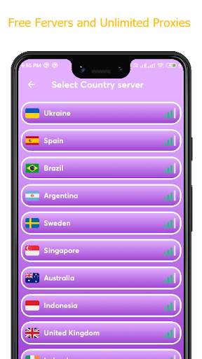 SecureLink Vpn : Free VPN and Proxies screenshot 5