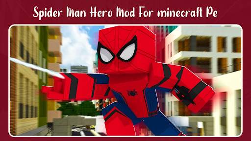 Minecraft Spider Man Mod PE screenshot 1