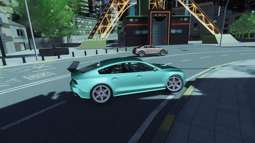 Audi Car Drift Traffic Racing screenshot 4