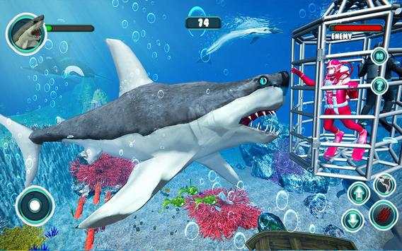 Shark Attack Game Simulator:Big Shark Games screenshot 1