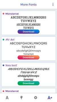 Bold Fonts Style screenshot 3