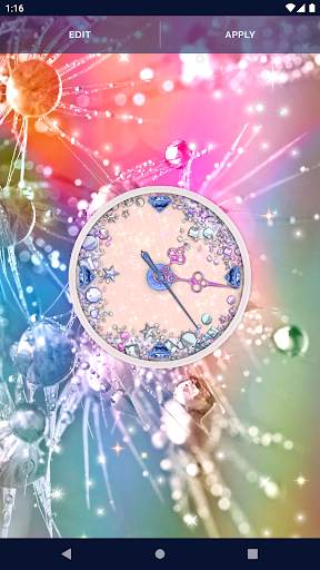Diamond Clock Wallpaper screenshot 5