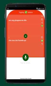 Italian to Tagalog Translator App screenshot 4