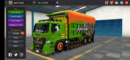 Mod Bussid Truck Dump screenshot 7