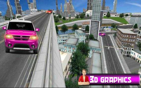 Real Taxi Tourist Drive Simulator screenshot 2