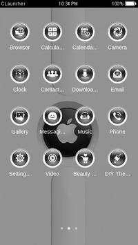 White Clauncher Theme screenshot 2