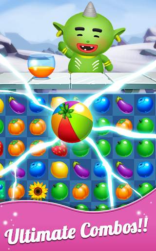 Jungle Fruit Splash: A match 3 game screenshot 5