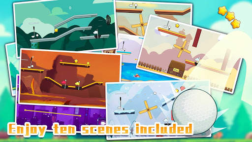 Funny Golf-Mini Golf,Golfmasters,Fun Golf Game स्क्रीनशॉट 3