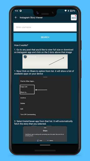 InstaViewer - Download Post or Stories screenshot 3