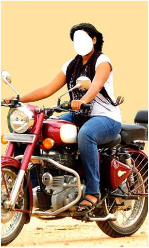 Women Bike Photo Suit New screenshot 2