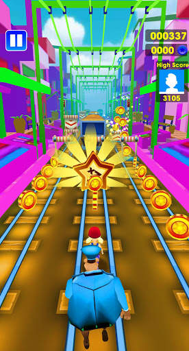 Subway Train 3D - Endless Surf Run screenshot 5