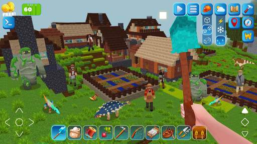 JurassicCraft: Free Block Build & Survival Craft screenshot 7
