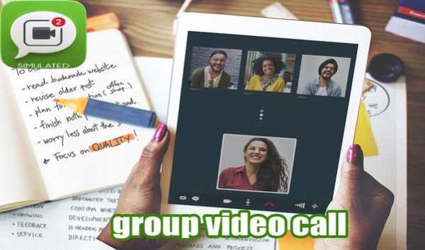New WhatsApp Group Video Call  - Simulated screenshot 2