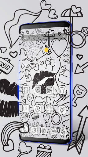 Simple Doodle Graffiti Launcher screenshot 4