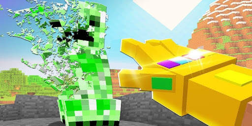 Mod for Minecraft Infinity Gauntlet 1 تصوير الشاشة