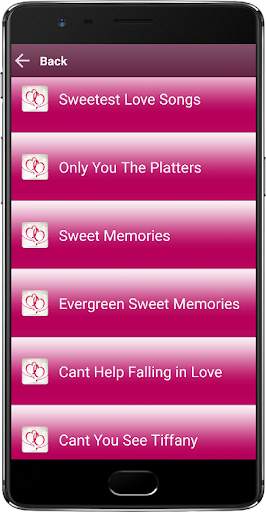 Love Songs 80s 90s screenshot 3