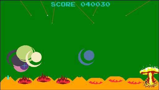 Classic Missile Command screenshot 8