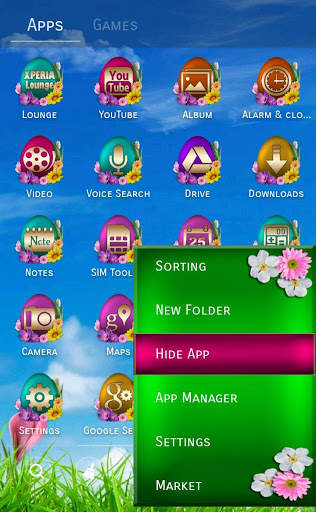 Happy Easter Go Launcher Theme screenshot 2