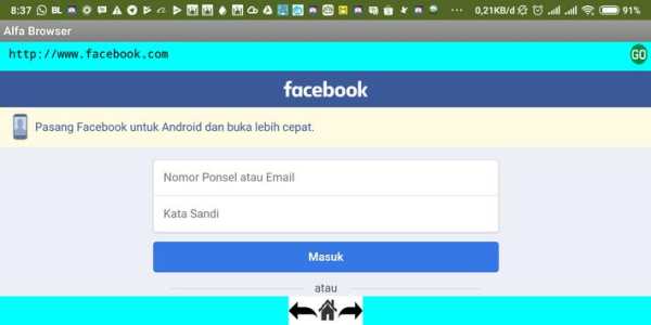 Alfa Browser screenshot 5