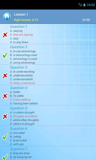 TOEFL Structure - Free screenshot 5