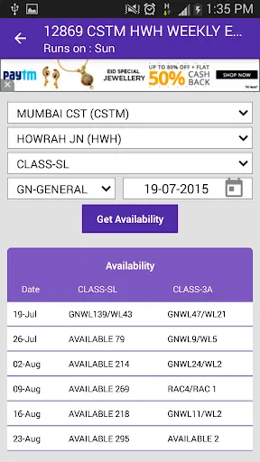 Live Train Status screenshot 13