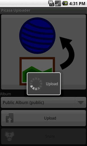 Picasa Uploader screenshot 2
