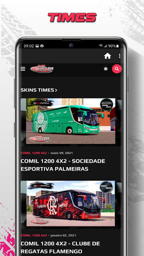 Skins World Bus Driving : ks screenshot 5