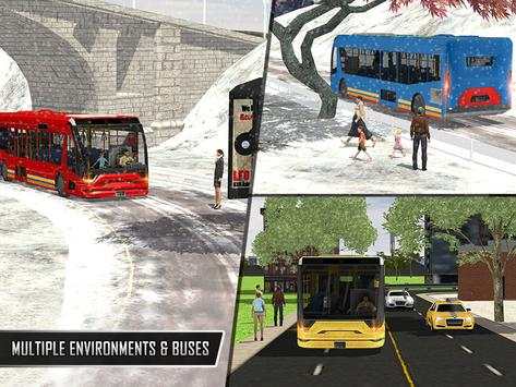 Snowy Bus Drive screenshot 17