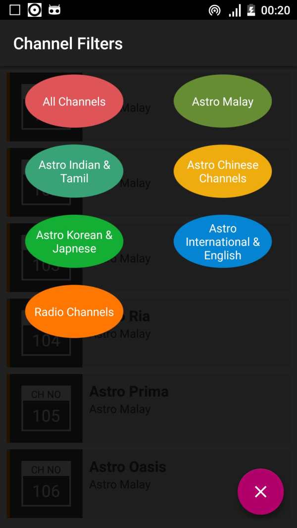 Astro TV Channels स्क्रीनशॉट 3