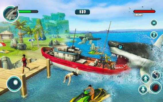 Shark Attack Game Simulator:Big Shark Games screenshot 2