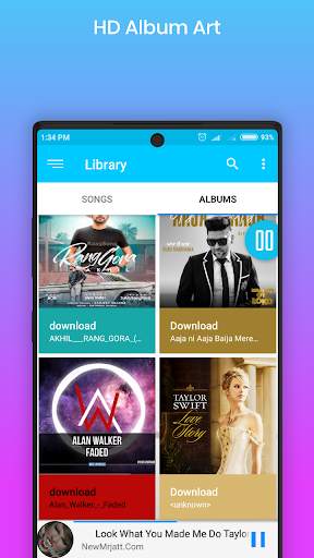 Aqua - MP3 Player & liquid Music Visualiser screenshot 1