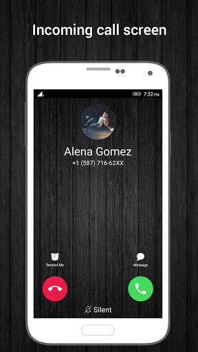 HD Phone 7 Black Caller Screen screenshot 3
